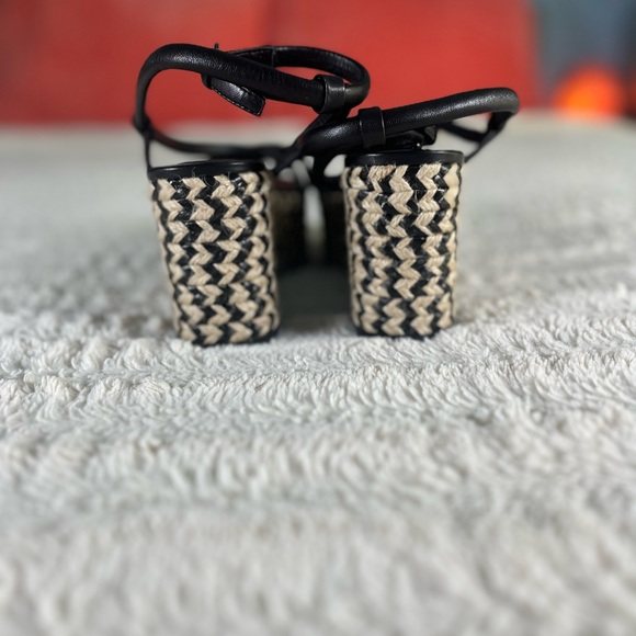 Rebecca Minkoff Josefia Espadrille Wedge Platform Sandals NEW - Picture 3 of 6